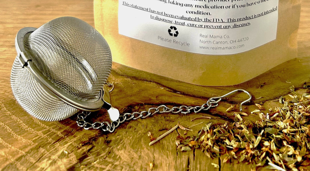 Stainless Steel Tea Ball RealMamaCo